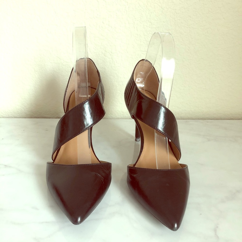 Calvin Klein nonslip leather pumps
